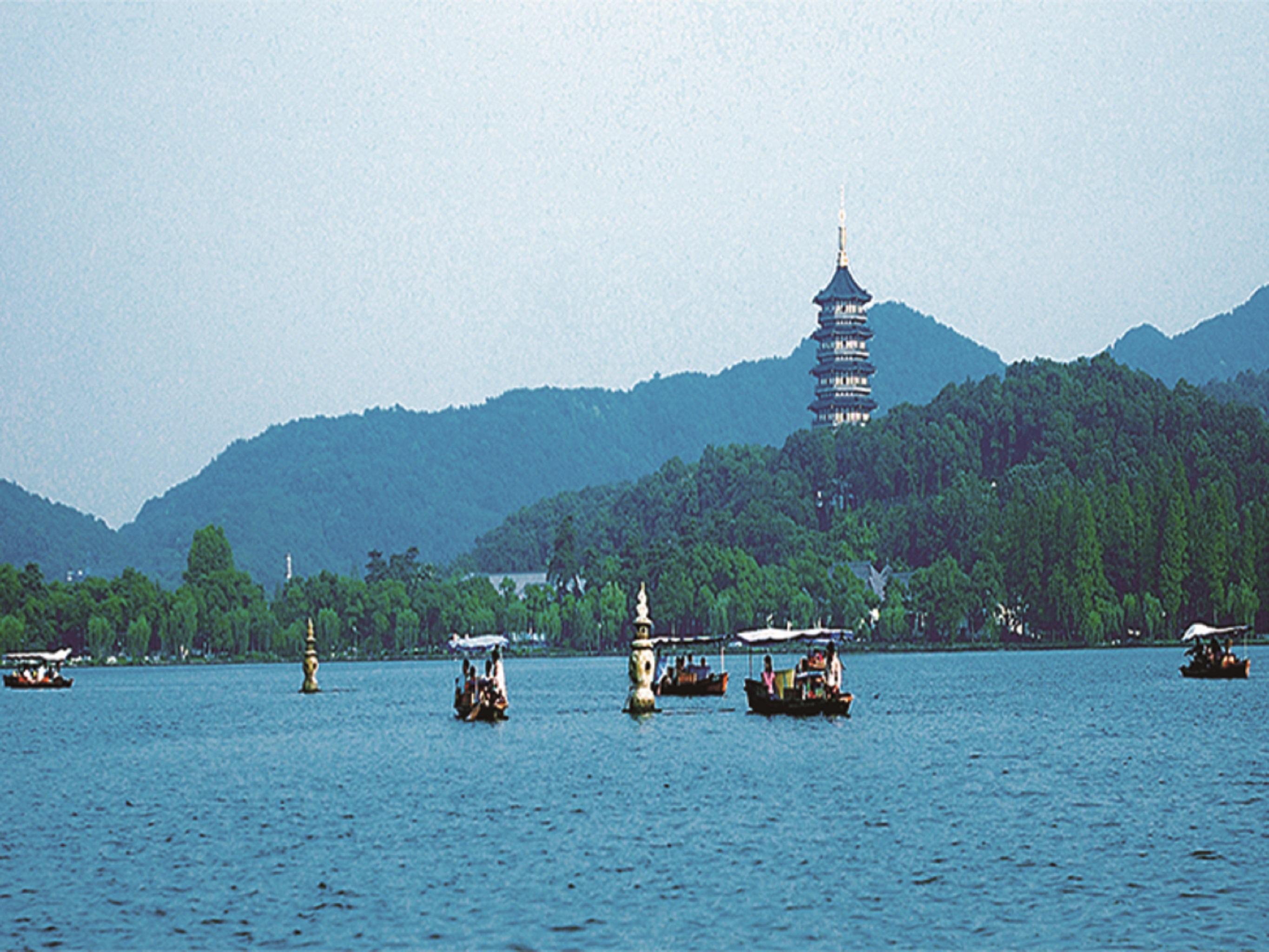 Shangri-La Hangzhou - The Back Garden Of West Lake Buitenkant foto